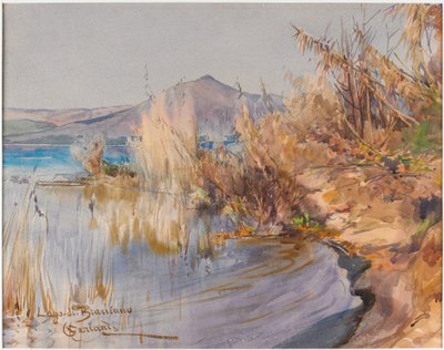 Lago di Bracciano by Onorato Carlandi